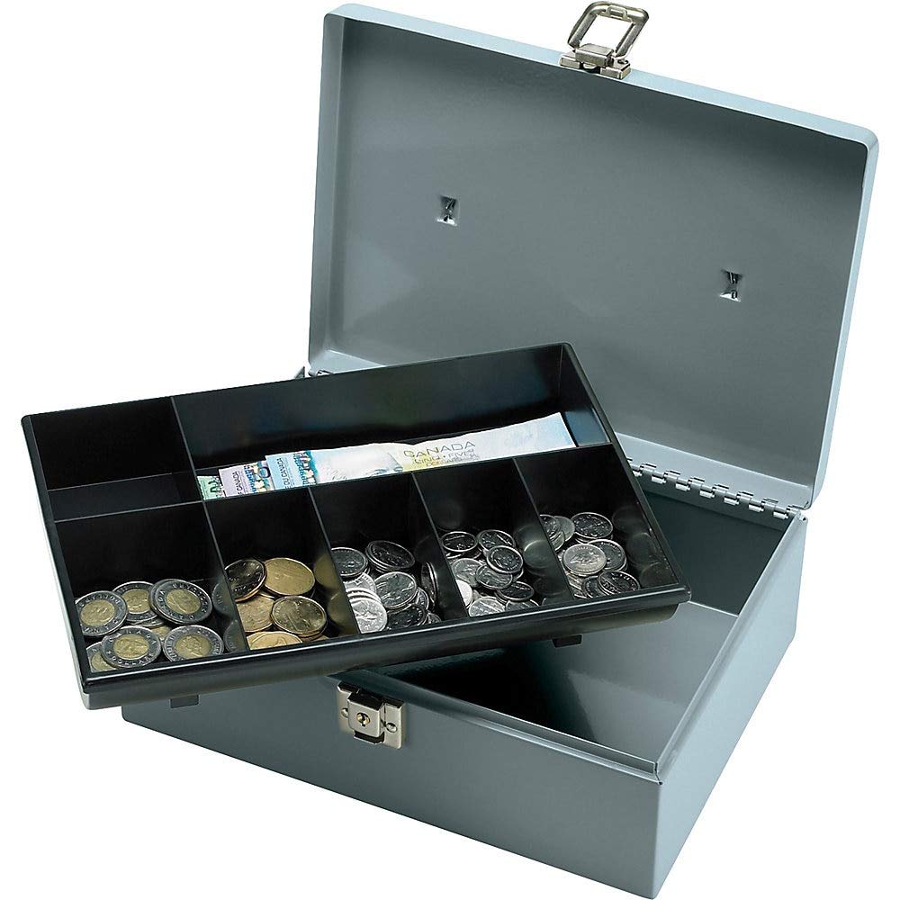 Amazon.com : Sparco All-Steel Cash Box with Latch Lock